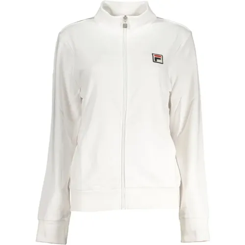 Long Sleeve Zip Sweatshirt , female, Sizes: XS, S - Fila - Modalova