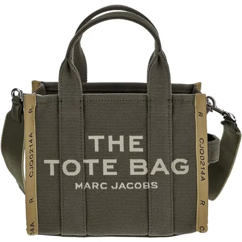 Jacquard Baumwoll Tote Tasche , Damen, Größe: ONE Size - Marc Jacobs - Modalova
