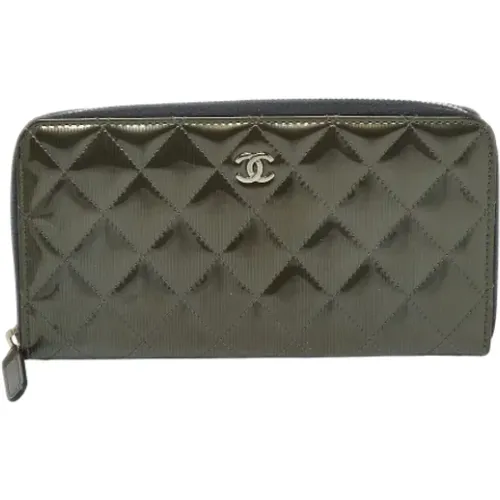 Pre-owned Leather wallets , female, Sizes: ONE SIZE - Chanel Vintage - Modalova