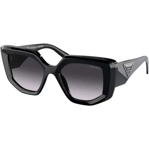 Butterfly shape sunglasses , female, Sizes: 50 MM - Prada - Modalova