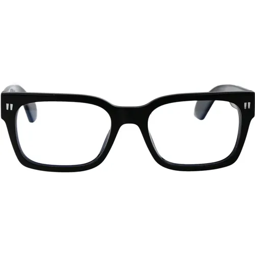 Stylish Optical Style 53 Glasses , unisex, Sizes: 55 MM - Off White - Modalova