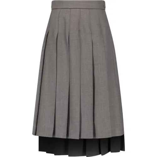 Midi Skirts , female, Sizes: S - Thom Browne - Modalova