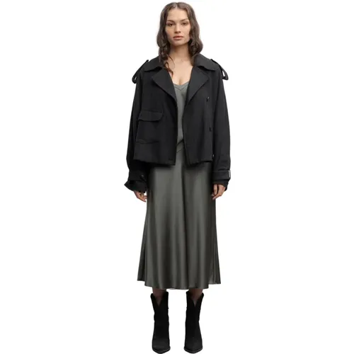 Ash wool jacket , Damen, Größe: M - Ahlvar Gallery - Modalova