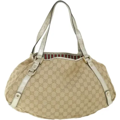 Pre-owned Canvas shoulder-bags , female, Sizes: ONE SIZE - Gucci Vintage - Modalova