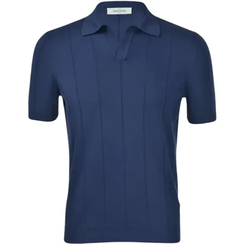 Classic Polo Shirt for Men , male, Sizes: S - Gran Sasso - Modalova