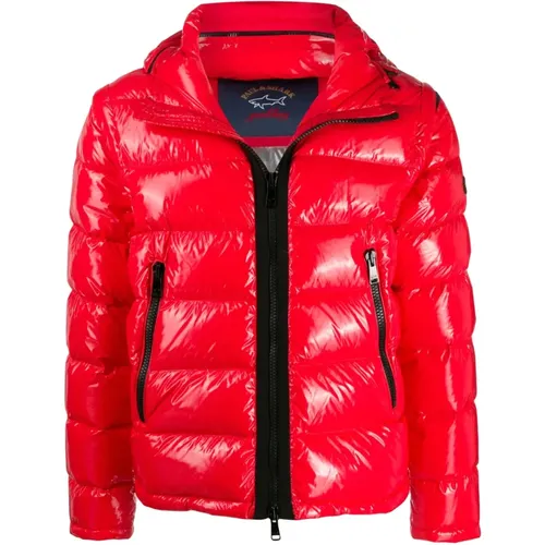 Quilted Puffer Jacket With Removable Sleeves , male, Sizes: XL - PAUL & SHARK - Modalova
