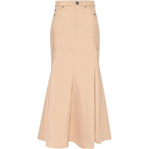 Maxi skirt , female, Sizes: 2XS, XS - Burberry - Modalova
