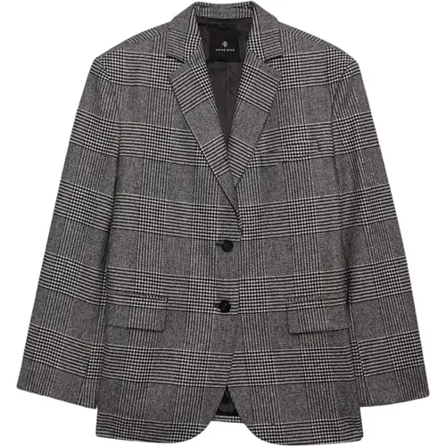 Eleganter Glen-Check-Blazer - Anine Bing - Modalova