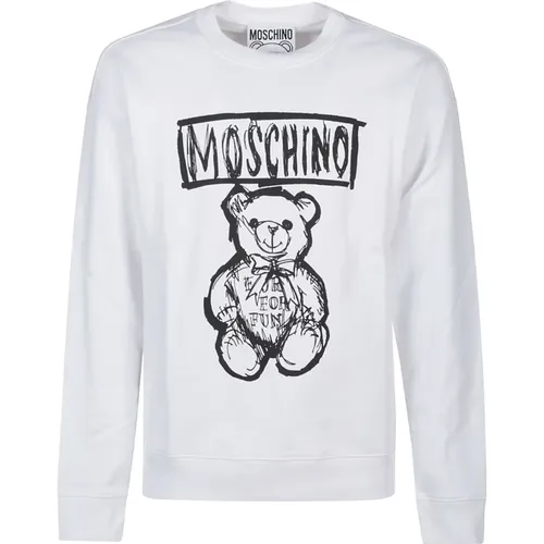 Niedlicher Bären-Print Pullover - Moschino - Modalova