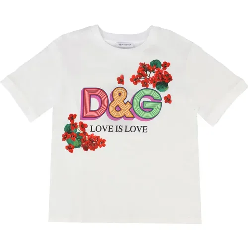 Kinder T-Shirt Dolce & Gabbana - Dolce & Gabbana - Modalova