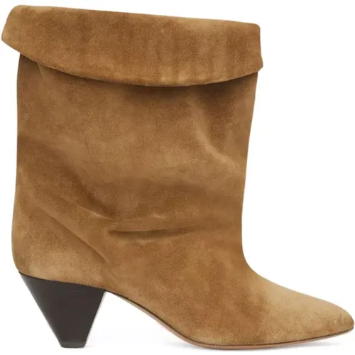 Braune Stiefel Ryska Stil , Damen, Größe: 36 EU - Isabel marant - Modalova