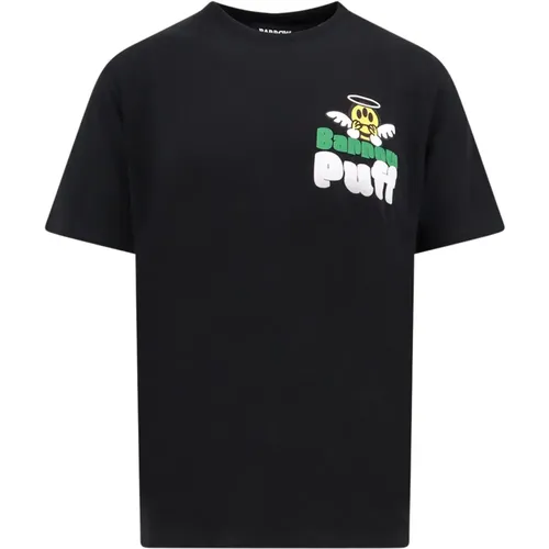 Logo Print Cotton T-Shirt , male, Sizes: S, L, M - Barrow - Modalova