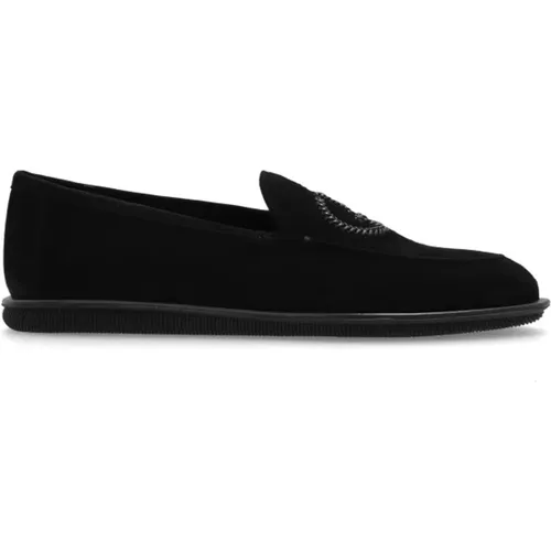 Wildlederschuhe Typ Loafers - Giorgio Armani - Modalova