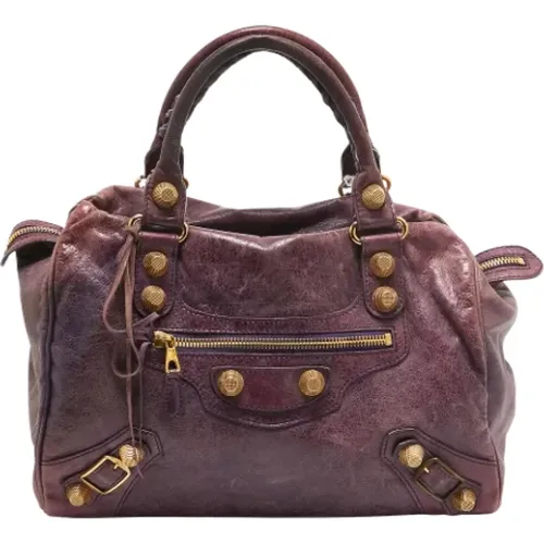 Pre-owned Leather balenciaga-bags , female, Sizes: ONE SIZE - Balenciaga Vintage - Modalova