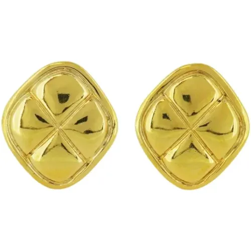 Pre-owned Metal earrings , female, Sizes: ONE SIZE - Chanel Vintage - Modalova