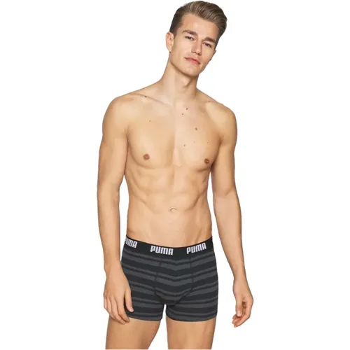 Heritage Stripe Boxershorts , Herren, Größe: M - Puma - Modalova