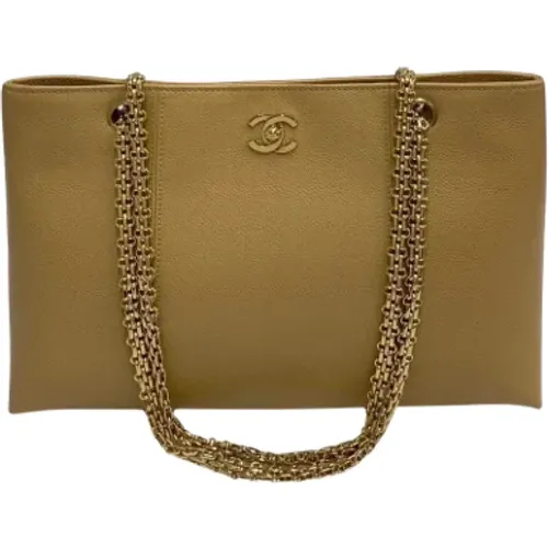 Pre-owned Leather chanel-bags , female, Sizes: ONE SIZE - Chanel Vintage - Modalova