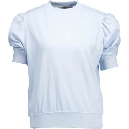 Smela Hellblaues T-Shirt - Damen , Damen, Größe: XL - drykorn - Modalova