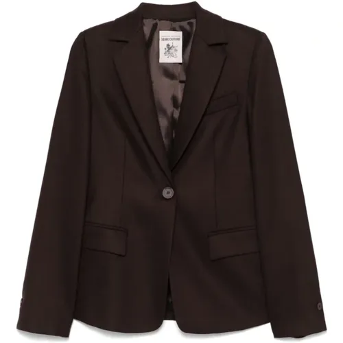 Stilvolle Kristhen Blazer für Frauen - Semicouture - Modalova