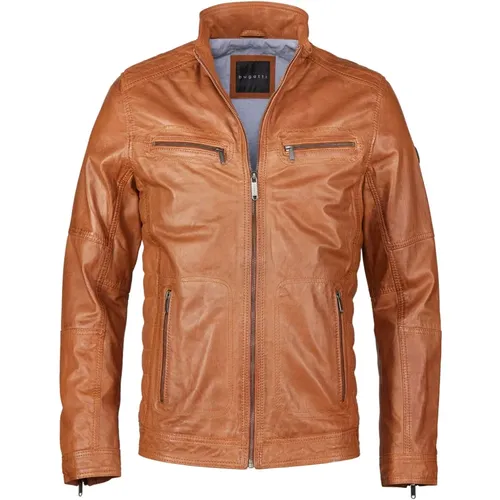 Herren Lederjacke Fidelio Bugatti - Bugatti - Modalova