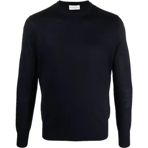 Wool Sweater with Ribbed Hems , male, Sizes: 2XL - Ballantyne - Modalova