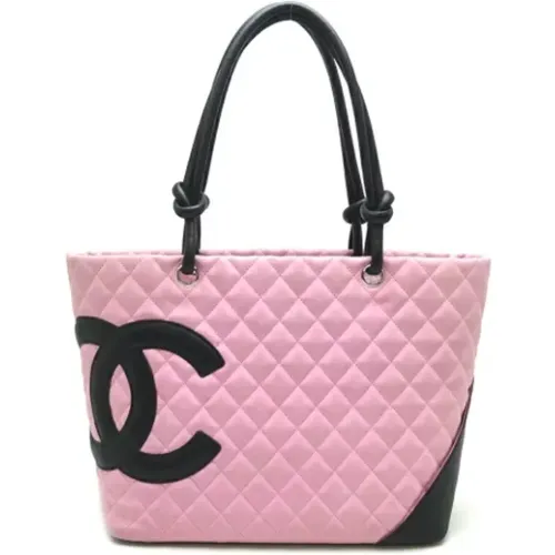 Pre-owned Leather totes , female, Sizes: ONE SIZE - Chanel Vintage - Modalova