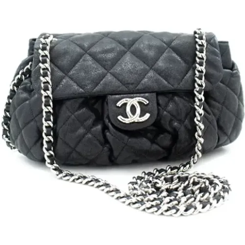 Pre-owned Leather chanel-bags , female, Sizes: ONE SIZE - Chanel Vintage - Modalova