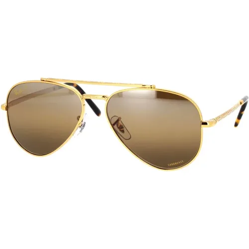 Neue Aviator Rb3625 Polarisierte Sonnenbrille , unisex, Größe: 55 MM - Ray-Ban - Modalova