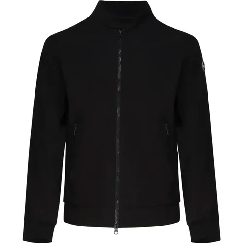 Wasserdichte Schwarze Jacke mit Rippdetails , Herren, Größe: 2XL - Colmar - Modalova