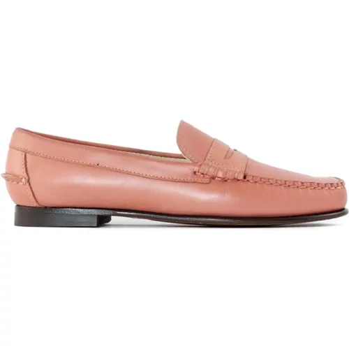 Leather Penny Loafer Shoes , female, Sizes: 3 UK, 3 1/2 UK, 4 1/2 UK - Sebago - Modalova