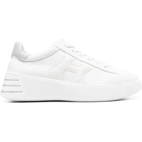 Weiße Sneakers Ss23 - Stilvoll und Bequem , Damen, Größe: 36 1/2 EU - Hogan - Modalova