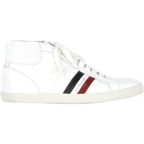 Pre-owned Leder sneakers , Herren, Größe: 41 EU - Moncler Pre-owned - Modalova