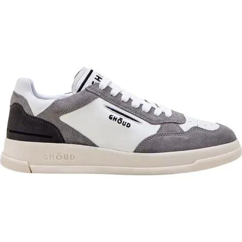 Weiße stilvolle Sneakers , Herren, Größe: 42 EU - Ghoud - Modalova