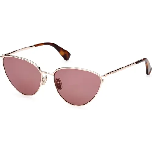Stilvolle Sonnenbrille für Frauen Mm0044 Design1 , Damen, Größe: 56 MM - Max Mara - Modalova