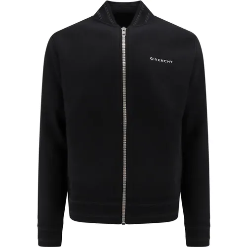 Wool Sweatshirt with 4G Logo , male, Sizes: XS, L, M, XL - Givenchy - Modalova