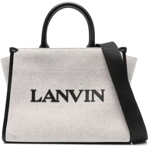 Bags.. Grey , female, Sizes: ONE SIZE - Lanvin - Modalova