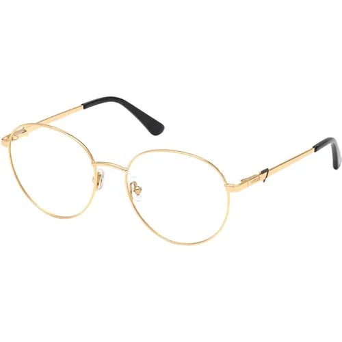 Gold Eyewear Frames , unisex, Sizes: 55 MM - Guess - Modalova