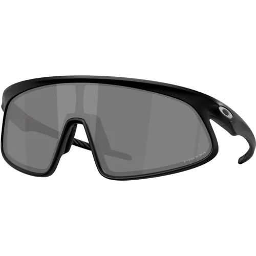 Sonnenbrille Rslv Stil Schwarz , unisex, Größe: 49 MM - Oakley - Modalova