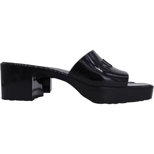 Pre-owned Rubber sandals , female, Sizes: 2 1/2 UK - Gucci Vintage - Modalova
