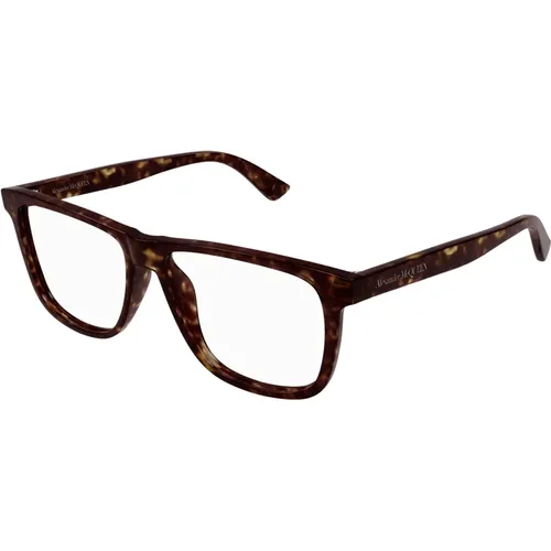 Glasses , Herren, Größe: 56 MM - alexander mcqueen - Modalova