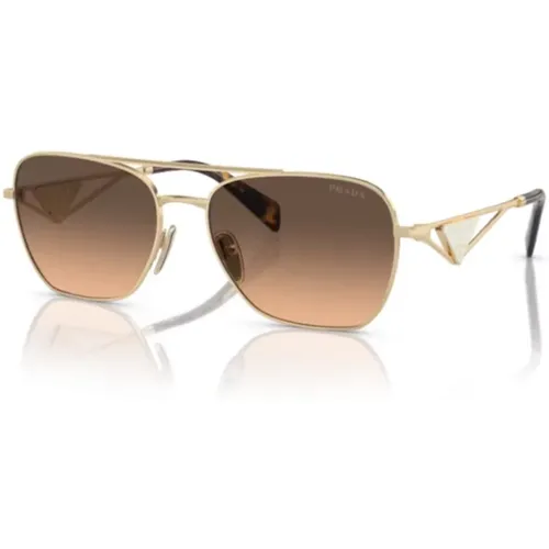 Stylish Steel Frame Sunglasses , unisex, Sizes: 59 MM - Prada - Modalova