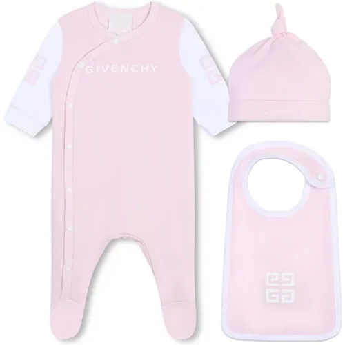 Rosa Kinder Playsuit mit 4G Motif - Givenchy - Modalova