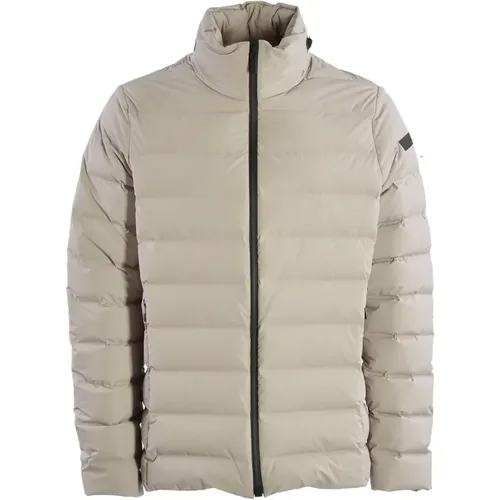 Ghiaccio Rubber Fabric Down Jacket , male, Sizes: XL, L, M, 3XL - RRD - Modalova