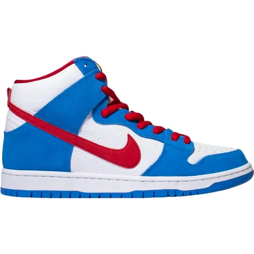Doraemon High Top Sneakers Limitierte Auflage , Herren, Größe: 36 1/2 EU - Nike - Modalova
