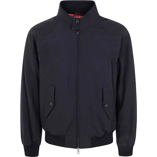 Thermische Navy Jacke , Herren, Größe: 3XS - Baracuta - Modalova