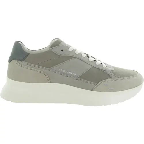 Taupe Nubuck Jet Runner Sneakers , Herren, Größe: 41 EU - Filling Pieces - Modalova