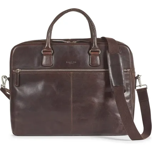 Laptop Bag Maxwell Dark , male, Sizes: ONE SIZE - Howard London - Modalova