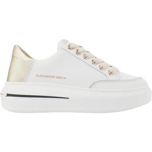 Lancaster Gold Sneakers , female, Sizes: 6 UK - Alexander Smith - Modalova