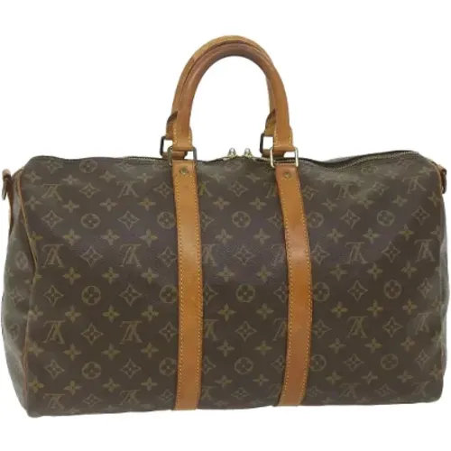 Pre-owned Canvas handbags , female, Sizes: ONE SIZE - Louis Vuitton Vintage - Modalova