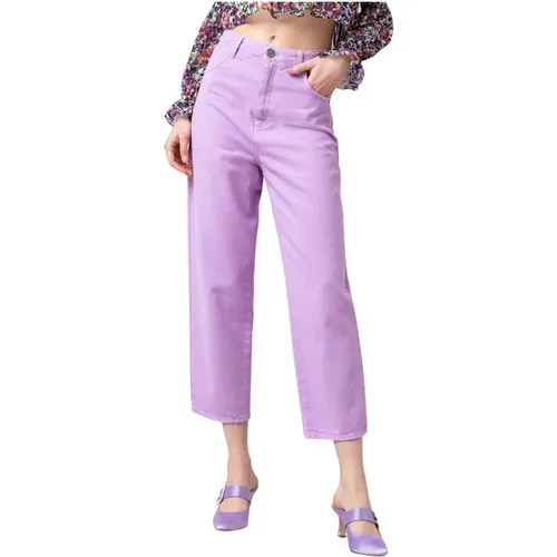 Momfit Jeans with Pockets , female, Sizes: W26 - Gaëlle Paris - Modalova
